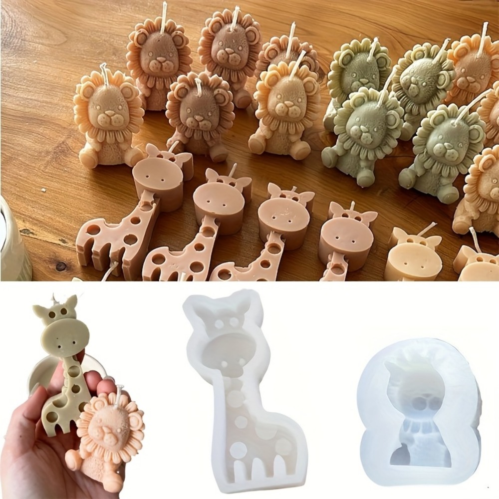 Moule en silicone Lion et Gira - Candle Fragrance Supplies avis et prix