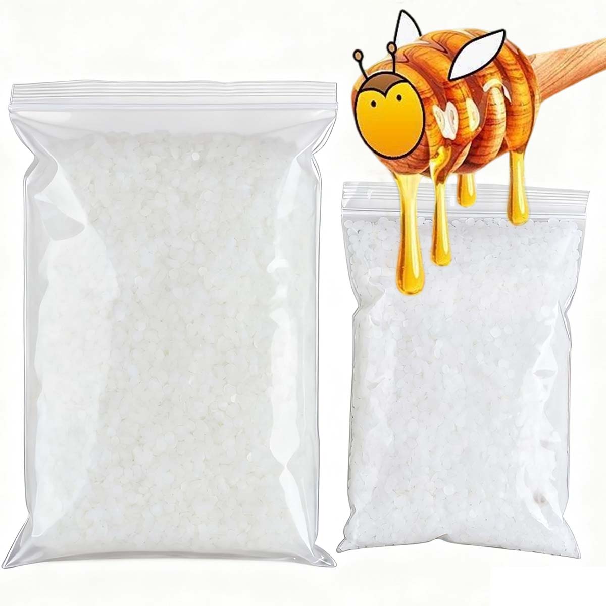 Cire d'abeille blanche 200g-10 - Candle Making Supplies For Beginners avis et prix